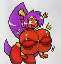 shantae (character) from shantae by mr.ctm
