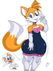 feminine tails from sega by pizzasnap