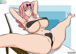 fujiwara chika from kaguya-sama wa kokurasetai ~tensai-tachi no renai zunousen~ by dazher