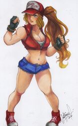 black_lotus_jael fatal_fury female_terry king_of_fighters rule_63 snk terry_bogard