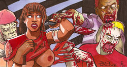 first_porn_of_franchise image_comics michonne tagme the_walking_dead the_walking_dead_(series) zombie