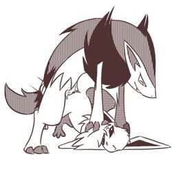 1boy 1girls 9_6 eevee female female_pokemon femsub fur furry_ears furry_tail male male/female male_pokemon male_pokemon/female_pokemon male_zoroark maledom nintendo pokémon_(species) pokemon pokemon_(species) rape tail zoroark