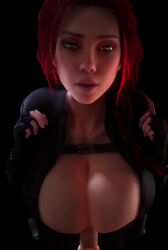 3d big_breasts black_widow_(marvel) huge_breasts marvel natasha_romanoff paizuri tagme titjob vaako video