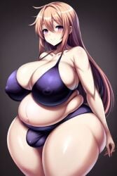 ai_generated big_ass big_belly big_breasts bulge busty_boy fat femboy huge_ass huge_belly huge_breasts long_hair perchance_ai tagme thick_thighs underwear wide_hips