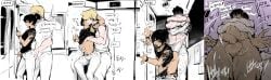 2boys 4koma abs anal anal_sex asian asian_male ass_grab big_dom_small_sub big_penis bigger_dom bigger_male blonde_hair blush bulge_through_clothing collage color color_edit colored cum cum_inside cum_while_penetrated cumming cumming_from_anal_sex cumming_together cumming_while_penetrated cumming_while_penetrating dark_hair dialogue dominant_male domination doppel eager elevator embrace erection erection_under_clothes femboy feminine_male foreskin fucked_from_behind fucked_senseless gay gay_sex girly girly_boy groping groping_ass groping_butt heart height_difference horny hugging hugging_from_behind human human_male impatient indoors interracial kissing korean_text light-skinned_male light_skin loving_it male male/male male_on_femboy male_only male_penetrated male_penetrating male_penetrating_male multiple_boys muscular muscular_male open_mouth orgasm orgasm_face original penis_size_difference ponytail ponytail_male prostate_orgasm pubic_hair roommate rough_sex saliva secretly_loves_it sex size_difference sleeveless sleeveless_shirt smaller_male smaller_sub stomach_bulge submissive_male sweat sweating sweaty sweaty_balls sweaty_body sweaty_penis tattoo tattoo_on_arm train translation_request twink undressing veiny veiny_arms white_male yaoi