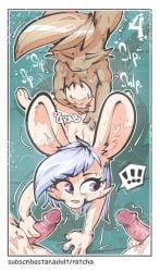 berry_(ratcha) brother_(lore) brother_and_sister_(lore) clover_(ratcha) comic cotton_(ratcha) digital_media_(artwork) english_text erection female female_penetrated genitals group hair incest_(lore) jumper_(ratcha) male male/female male_penetrating male_penetrating_female mammal nude penetration penis ratcha sex sibling_(lore) simple_background sister_(lore) tail text vaginal_penetration zipper_(ratcha)