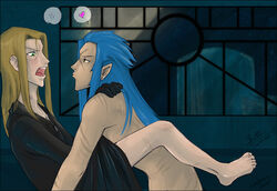 2boys disney gay kingdom_hearts male male_only saix square_enix tagme vexen yaoi