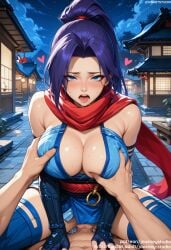 1boy ai_generated bangs bare_shoulders blue_eyes blue_gloves blue_hair blue_thighhighs blush breast_grab breasts cleavage clothed_sex clothing cloud cowgirl_position day drooling elbow_gloves female fingerless_gloves gloves grabbing groping hair_ornament heart high_ponytail indoors jousneystudio kimono large_breasts legwear long_hair looking_at_viewer male marvel marvel_comics marvel_rivals moon nakadashi navel neckwear night night_sky ninja nipples nude on_top open_mouth outdoors parted_bangs penis ponytail pov psylocke psylocke_(marvel_rivals) psylocke_(marvel_rivals)_(demon_days) purple_hair red_neckwear red_scarf robe saliva sash scarf semen sex shiny sky smile solo_focus spread_legs straddling straight sweat teeth thighhighs thighs tied_hair tongue tongue_out traditional_clothes uncensored vagina vaginal_penetration vengeance_psylocke wafuku x-men