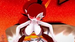 3d animated big_breasts blackflames3 dark-skinned_male dark_skin digital_media_(artwork) hekapoo hi_res longer_than_30_seconds mp4 no_sound orange_eyes pov red_hair sex star_vs_the_forces_of_evil video white_skin