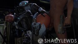 1boy 1girls 3d animated armor blender brown_hair catherine-b320 female_human female_spartan_(halo) halo_(game) halo_(series) halo_reach human kat-b320 no_sound shadylewds short_hair spartan_(halo) spartan_iii_(halo) straight video