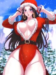 boa hancock from christmas by opalisart