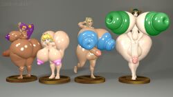 3d 3d_(artwork) 4futas ass_bigger_than_head big_balls breasts_bigger_than_head casual casual_nudity futa_only futanari huge_ass huge_balls huge_breasts huge_cock hyper hyper_ass hyper_breasts hyper_nipples hyper_penis kid_icarus lordscrubart mario_(series) metroid nintendo nude palutena penis princess_peach samus_aran shantae shantae_(character) super_smash_bros. teasing