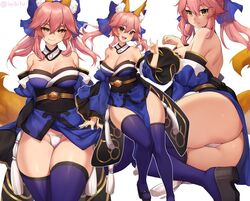tamamo no mae (fate) from fate (series) by iwbitu