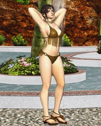 1girls 3d female female_only michelle_chang nude nude_female nudity solo tekken tekken_1 tekken_2 tekken_7 tekken_tag_tournament tekken_tag_tournament_2 thepervertedxnart xnalara