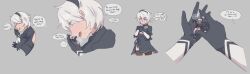 yorha 2b from nier by bilefangz
