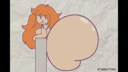 1girls animated ass ass_bigger_than_head bent_over big_ass big_butt bottom_heavy bottomless breasts bubble_butt curvaceous curvy curvy_figure fart fart_cloud fart_fetish female female_only huge_ass hyper_ass laugh long_hair maloneedscoffee nami_(one_piece) nude one_piece orange_hair shorter_than_30_seconds shounen_jump side_view solo solo_female sound tagme tattoo thebuttden thick_thighs video voluptuous voluptuous_female white_background wide_hips wink