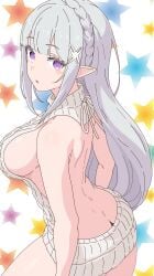 emilia (re:zero) from re:zero kara hajimeru isekai seikatsu