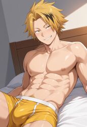 denki kaminari from boku no hero academia by dvxxxgrai