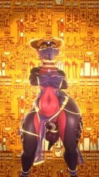 1boy 3d 9:16 animated big_penis black_body black_penis cock_ring dancer dancing egyptian_clothes femboy kobold large_balls longer_than_10_seconds male music red_body scalie shorter_than_30_seconds solo sound tagme thick_thighs tradelt two_tone_body vertical_video video wide_hips