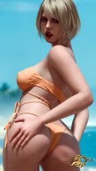 ashley graham from resident evil by helistra