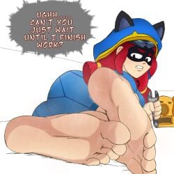 cat burglar jessie from brawl stars by tacitusart