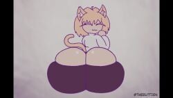 1girls animated ass ass_bigger_than_head big_ass big_butt blonde_hair bottom_heavy bubble_butt cat_ears cat_tail catgirl clothing curvaceous curvy curvy_figure fart fart_cloud fart_fetish female female_only huge_ass maloneedscoffee melty_blood mostly_nude music narrowed_eyes neco-arc open_mouth pants_down red_eyes shorter_than_30_seconds smug smug_face solo solo_female sound tagme tail thebuttden tsukihime video voluptuous voluptuous_female white_background wide_hips