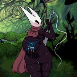 ablazemosquit0 ass asshole asshole_opened_wide blue_pussy bug_girl cum cum_in_ass cum_in_pussy hollow_knight:_silksong hornet_(hollow_knight) insect_girl insect_humanoid insectoid looking_at_viewer looking_back looking_pleasured pussy segmented_body silksong thorax_(body_part)