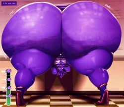1girls 2026 after_expansion alien_girl alien_humanoid alternate_version_available ass ass_bigger_than_head ass_bigger_than_torso ass_body ass_expansion ass_focus ass_growth ass_jiggle ass_up beauty_mark beauty_mark_on_ass beauty_marks bent_over big_ass big_breasts bottom_heavy breasts cleavage expansion expansion_sequence fat_ass female female_humanoid gigantic_ass glasses growth_drive growth_sequence hi_res high_heels huge_ass huge_breasts hyper_ass jiggling_ass looking_at_viewer looking_back_at_viewer looking_between_legs looking_between_own_legs milf myrsi_(riendonut) onomatopoeia original pointy_eared_humanoid pointy_ears presenting presenting_hindquarters purple_skin purple_skinned_female riendonut scantily_clad sloshing_ass solo_female text thick_thighs tongue_out voluptuous voluptuous_female voluptuous_humanoid wide_hips