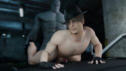leon scott kennedy from resident evil by elmamoru