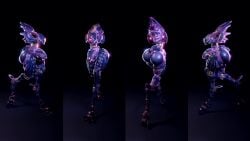 1girls 3d 3d_animation colonelyobo female female_focus female_only mia_(colonelyobo) moa_(warframe) multiple_views original original_character robot robot_girl robot_humanoid robot_joints solo solo_female solo_focus split_screen tagme video walk_cycle walking warframe