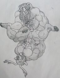 2boys abs anal anal_sex animal_ears anthro antlers artist_request balls ballsack bara bartel beard body_fur body_hair boner braided_beard erection facial_hair faun furry gay hairy_chest hairy_male half-human happy_sex hooves horns humanoid humanoid_penis hunk long_beard long_hair_male male male/male male_nipples male_only male_pubic_hair masculine mature_male monochrome muscles muscular_male mustache nude_male pecs penis penis_in_anus satyr scrotum slash_(reindeer) smile sodomy stag testicles tongue tongue_out upside-down veiny_penis