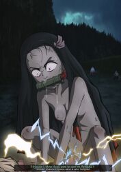 inosuke hashibira from demon slayer by distritohentai