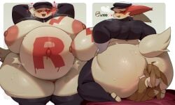 anthro areola berseepon09 biped breasts brown_body brown_fur duo eevee female fur generation_1_pokemon generation_3_pokemon heart_symbol hi_res male male/female multicolored_body multicolored_fur nintendo nipples penetration penile penile_penetration pokemon pokemon_(species) red_body red_fur sex short_tail tail teeth tongue white_body white_fur white_tail zangoose