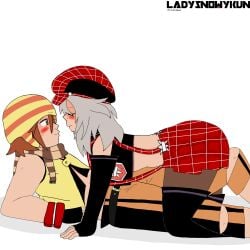 1boy 1boy1girl 1girls alisa_ilinichina_amiella ass big_ass big_breasts blush boots boots_only breasts cabbie_hat closed_eyes clothes clothing elbow_gloves female fingerless_elbow_gloves fingerless_gloves god_eater god_eater_burst hat hat_only japanese_male japanese_male_white_female kota_fujiki ladyweirdfla looking_at_another looking_at_partner navel open_eyes orange_hair pantyhose questionable_consent russian_female russian_girl self_upload sfw sitting_on_person skirt sliver_hair straight thick_thighs underboob voluptuous_female watermarked_at_source