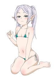 1girls adult adult_female ankake_pasta ankles bare_arms bare_belly bare_calves bare_chest bare_hands bare_hips bare_knees bare_legs bare_midriff bare_navel bare_shoulders bare_skin bare_thighs bare_toes barefoot belly belly_button bikini bikini_bottom bikini_only bikini_top breasts calves collarbone digital digital_art digital_drawing digital_drawing_(artwork) digital_media digital_media_(artwork) ear_piercing earrings elf elf_ear elf_ears elf_female elf_girl exposed_arms exposed_belly exposed_chest exposed_hips exposed_legs exposed_midriff exposed_navel exposed_shoulders exposed_skin exposed_thighs exposed_toes feet female female_focus female_only fingers flat_belly flat_breasts flat_chest flat_chested frieren full_body green_bikini green_bikini_bottom green_bikini_top green_eyes green_eyes_female green_string_bikini green_swimsuit green_swimwear groin half-closed_eyes half_naked half_nude halterneck hand_between_legs hand_between_thighs high_resolution highres knees lean_figure legs legs_folded long_hair looking_at_viewer mature mature_female midriff naked naked_female naked_woman narrow_waist navel nipple_bulge nude nude_female nudity parted_bangs petite petite_body petite_breasts petite_female petite_girl petite_tits pierced_ear pointy_ears seiza semi_nude shoulders side-tie_bikini simple_background sitting sitting_on_floor sitting_on_knees slender_body slender_waist slim_waist small_breasts smooth_chest solo sousou_no_frieren string_bikini swimsuit swimwear thighs toes twintails twintails_(hairstyle) wariza white_background white_eyebrows white_hair white_hair_female