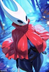 1girls absurd_res absurd_resolution absurdres ai_generated anthro anthro_female anthro_only arthropod artist_name black_eyes breasts breasts_out cloak cloak_only clothed clothing covered_nipples dress erect_nipples female female_only fingers forest grass hands hi_res high_quality high_resolution highres hollow_knight hollow_knight:_silksong hornet_(hollow_knight) huge_ass huge_breasts light mature mature_female mature_woman meiogun moonlight nails night nipples red_dress shiny shiny_clothes shiny_skin shy silksong skindentation standing thick thick_thighs thighs wide_hips