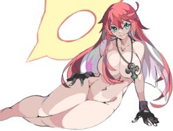 1girls 2021 big_breasts busty enpe female female_only green_eyes guilty_gear jack-o'_valentine looking_at_viewer nude nude_female red_hair solo solo_female tagme thick thick_thighs