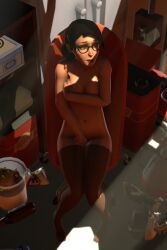 miss pauling from team fortress 2 by possibleu3