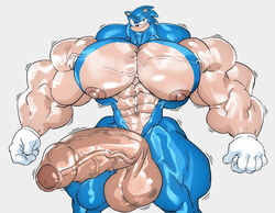 abs balls biceps bodybuilder boner erection furry furry_only hyper hyper_balls hyper_genitalia hyper_muscles hyper_penis hyper_testicles male male_focus male_only muscles muscular muscular_arms muscular_ass muscular_back muscular_legs muscular_male muscular_thighs nipples nude pecs penis remert solo solo_male sonic_(series) sonic_the_hedgehog sonic_the_hedgehog_(series) testicles veins veiny_penis