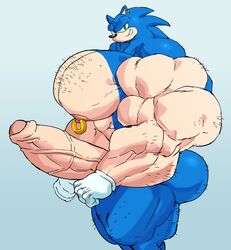 abs balls biceps bodybuilder boner erection furry furry_only hyper hyper_balls hyper_genitalia hyper_muscles hyper_penis hyper_testicles male male_focus male_only muscles muscular muscular_arms muscular_ass muscular_back muscular_legs muscular_male muscular_thighs nipples nude pecs penis remert solo solo_male sonic_(series) sonic_the_hedgehog sonic_the_hedgehog_(series) testicles veins veiny_penis
