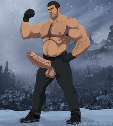 chris redfield from resident evil by greeneyedwolfking