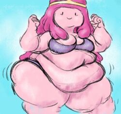 adventure_time ass bbw belly belly_overhang belly_squish big_ass big_belly big_breasts bloopity bottom_heavy breasts curvaceous deep_navel fat female female_focus female_only huge_ass huge_belly human love_handles milf muffin_top nonude obese obese_female overweight overweight_female pear_shaped princess_bubblegum shortstack thick_thighs tight_clothing underwear voluptuous wide_hips