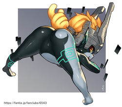 1girls arm_tattoo ass big_ass big_butt black_skin colored_sclera colored_skin commentary featureless_crotch female glowing_tattoo helmet jack-o_pose kawakami_rokkaku leg_tattoo long_hair long_pointy_ears looking_at_viewer looking_back midna multicolored multicolored_hair multicolored_skin no_pussy nude orange_hair pointy_ears prehensile_hair presenting shortstack smile solo spread_legs tattoo the_legend_of_zelda the_legend_of_zelda:_twilight_princess thighs top-down_bottom-up twilight_princess two-tone_skin white_skin yellow_sclera