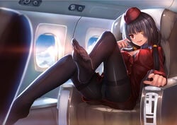 airplane airplane_interior armrest artist_cg bent_knees black_bra black_hair black_legwear black_pantyhose black_underwear bra breasts cameltoe cg_art cleavage clothing cloud cloudy_sky couch date_a_live eyebrows_visible_through_hair feet feet_towards_viewer female flight_attendant garrison_cap hat heterochromia high_resolution indoors jacket jewelry leg_lift legs legs_up light-skinned lingerie lips long_hair long_legs long_sleeves looking_at_viewer medium_breasts mini_top_hat miniskirt musynexsk naughty_face neck_ring no_shoes open_clothes open_mouth open_shirt panchira panchira_(sitting) panties_under_pantyhose pantsu pantyhose pixiv pov_feet red_eyes red_hat red_headwear red_jacket red_outfit red_shirt seat shirt sitting skirt sky smile solo stewardess tagme thighband_pantyhose thighs tied_hair toes tokisaki_kurumi top_hat twintails underwear upskirt vehicle_interior weiyinji_xsk white_panties white_underwear window yellow_eyes