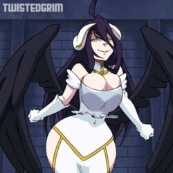 albedo (overlord) from overlord (maruyama) by twistedgrim