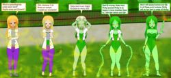 brainwashing corruption english_text female identity_death kisekae plant_girl plant_transformation sheepy-drackzahn text transformation transformation_sequence