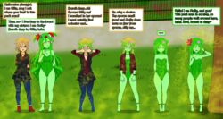 brainwashing corruption english_text female identity_death kisekae plant_girl plant_transformation sheepy-drackzahn text transformation transformation_sequence