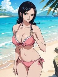 ai_generated bikini female female_only iyuyu240824 nico_robin one_piece