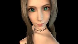 aerith_gainsborough face_closeup female final_fantasy_vii_remake virtamate