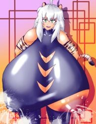 breast_expansion hyper_breasts lactation trix5 unknown_character